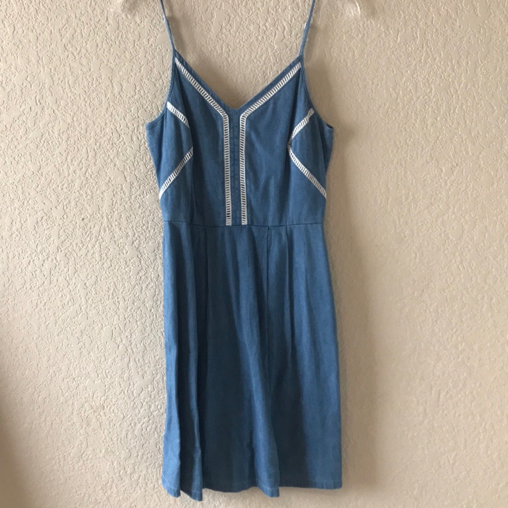 Blue dress